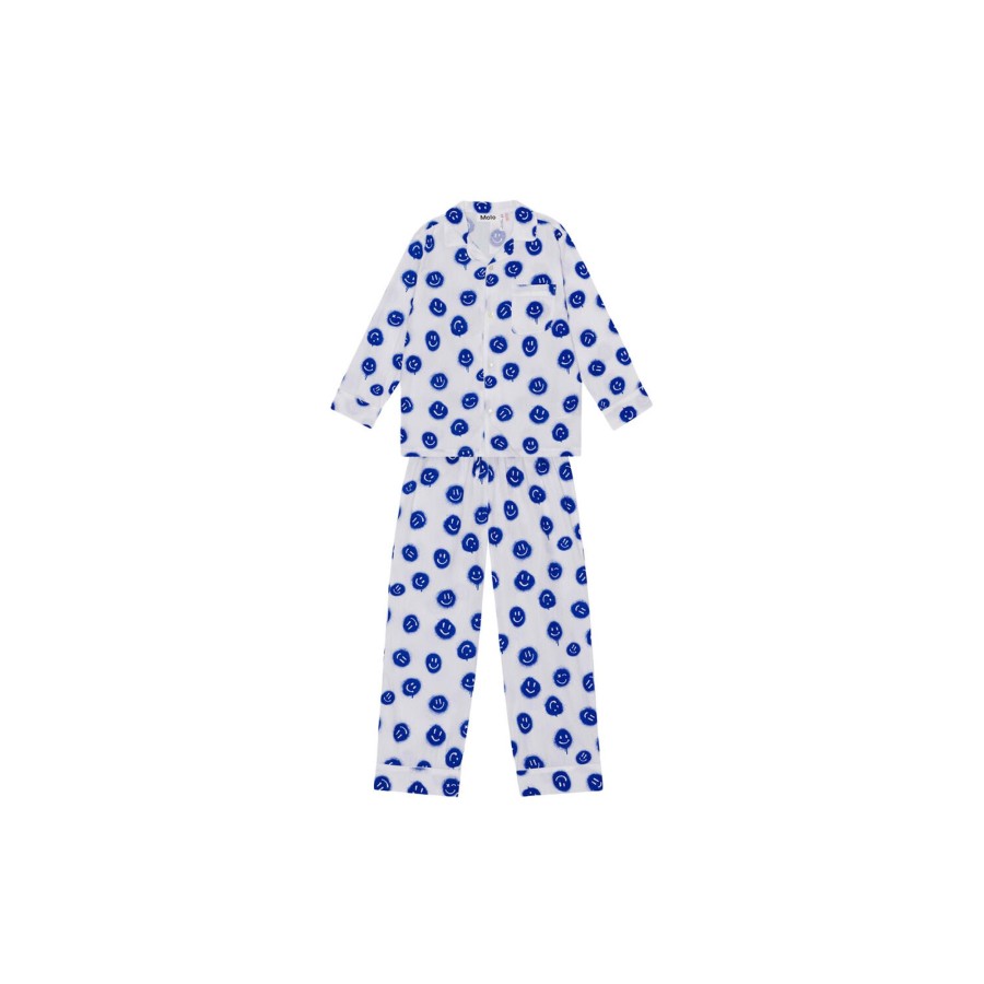 Born Molo Nattoj & Undertoj | Smiles White Pyjamas