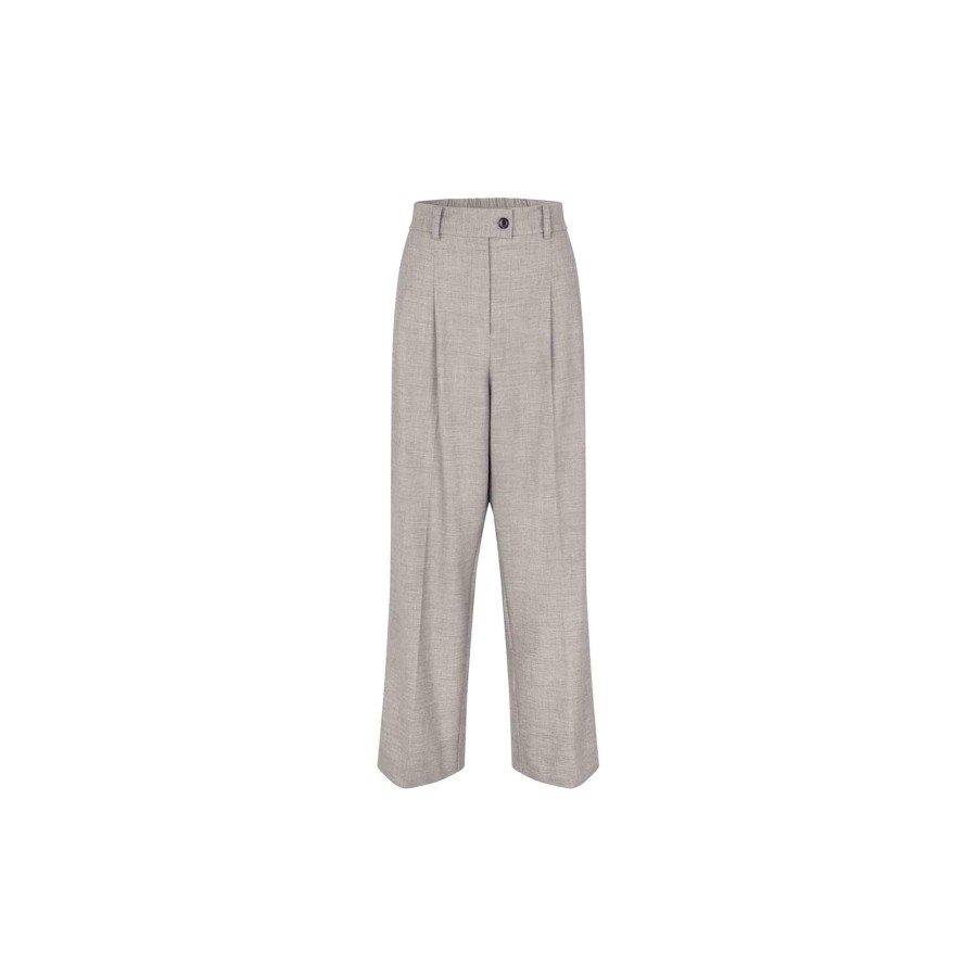 Dame Masai Bukser | Maperlias Trousers, L. Grey Mel.