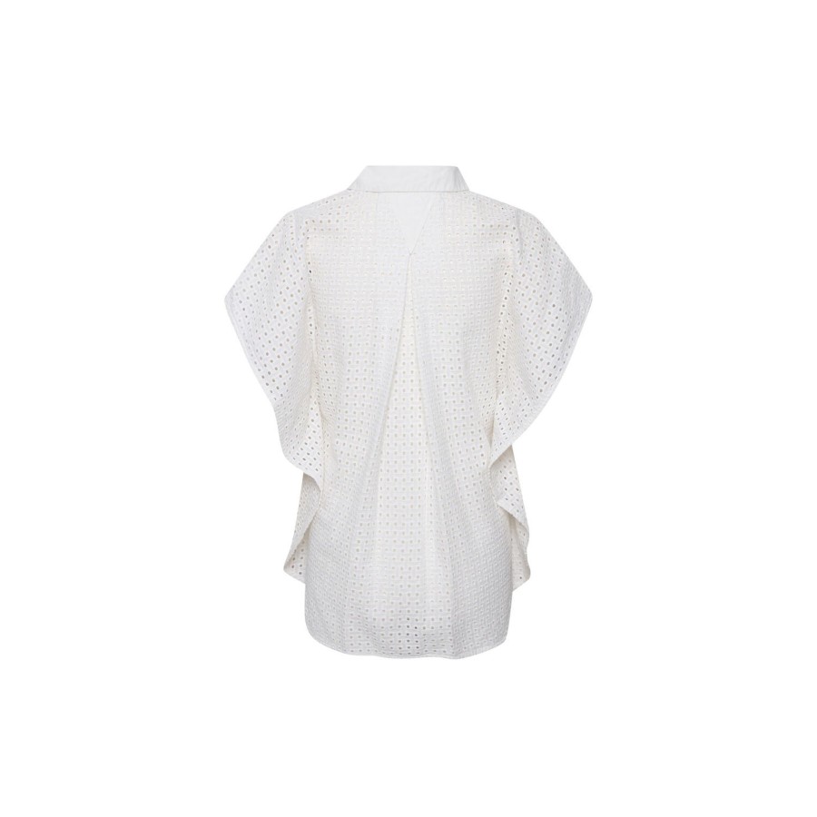 Dame InWear Skjorter & Bluser | Eirenaiw Shirt, Whisper White