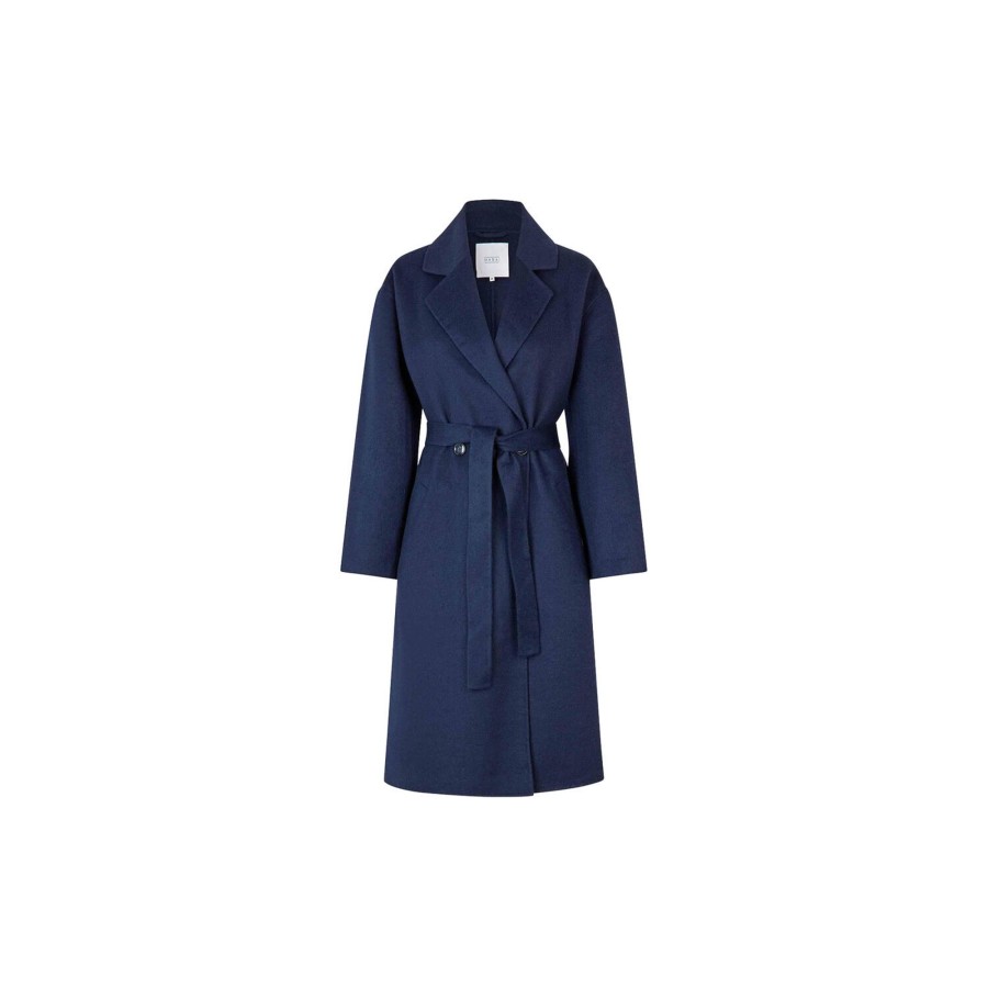 Dame Masai Overtoj | Tasha Coat, Maritime Blue