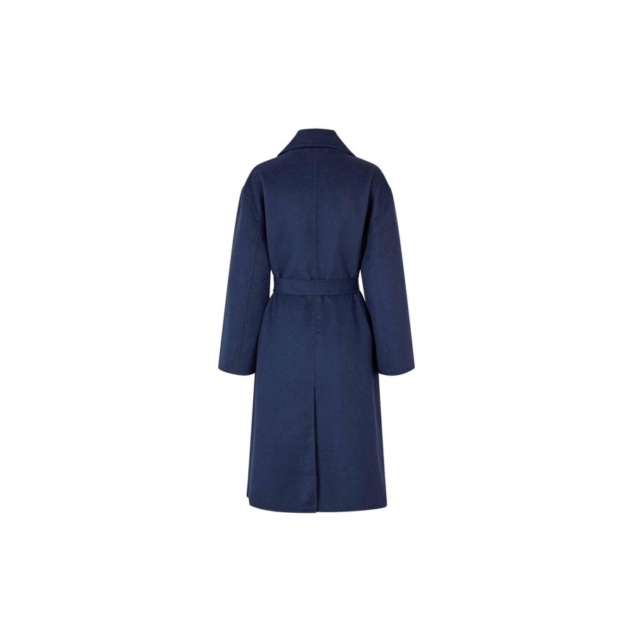 Dame Masai Overtoj | Tasha Coat, Maritime Blue