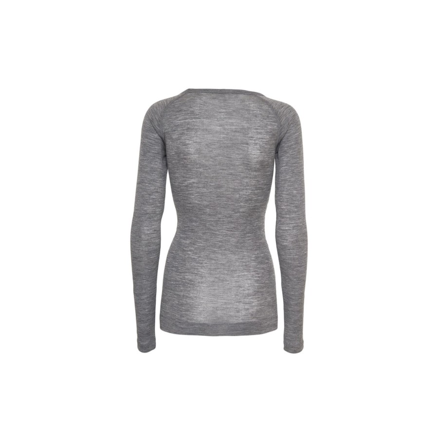 Dame Seamless Basic Skjorter & Bluser | Jade Bluse, Grey Melange