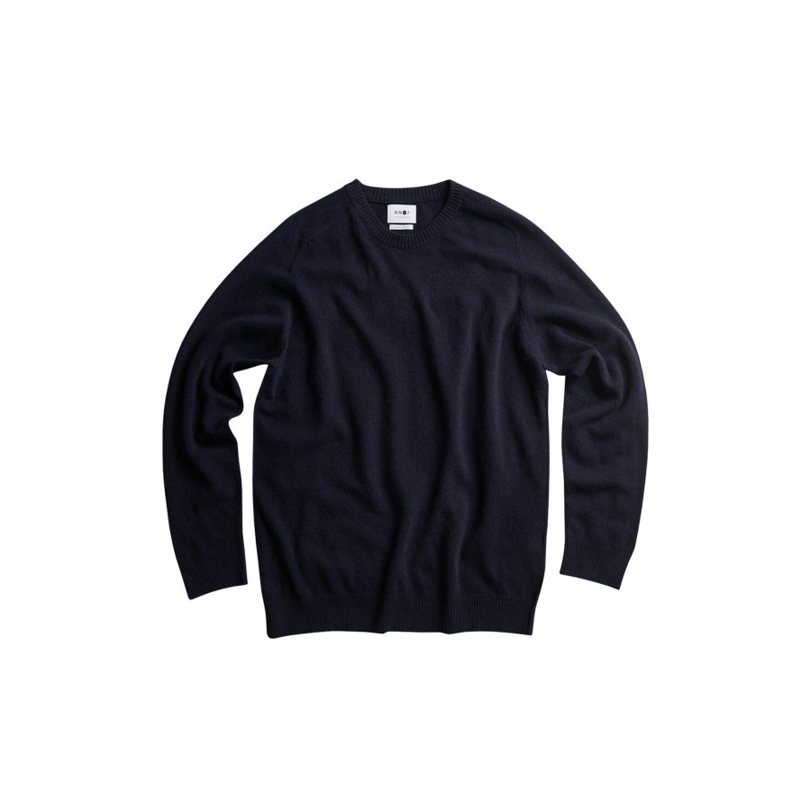 Herre NN07 Strik & Bluser | Edward 6333 Strik, Navy Blue