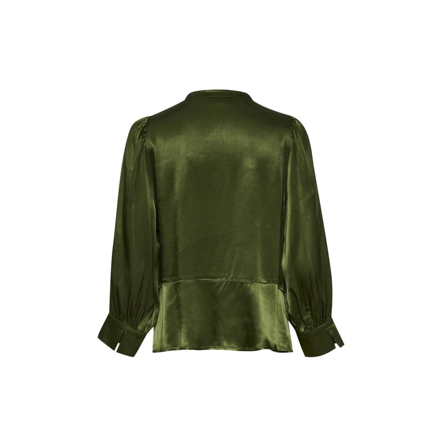 Dame Karen by Simonsen Skjorter & Bluser | Keanekb Blouse, Pesto