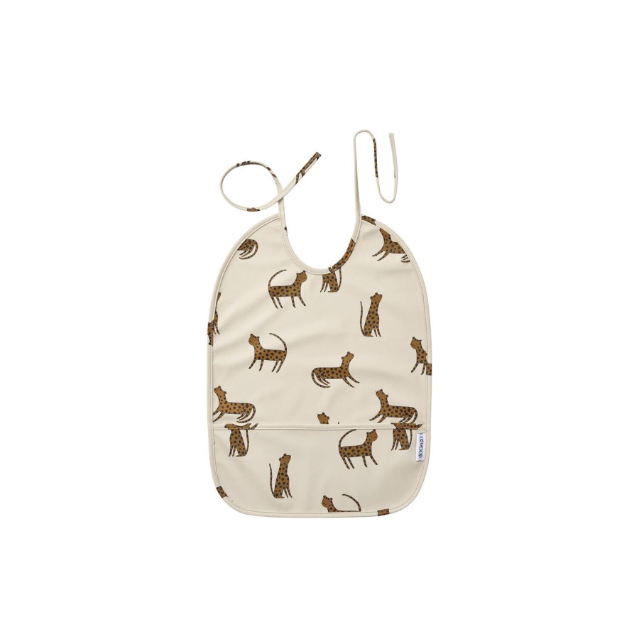 Born Liewood Spiseudstyr | Lai Bib, 1493 Leopard/Sandy