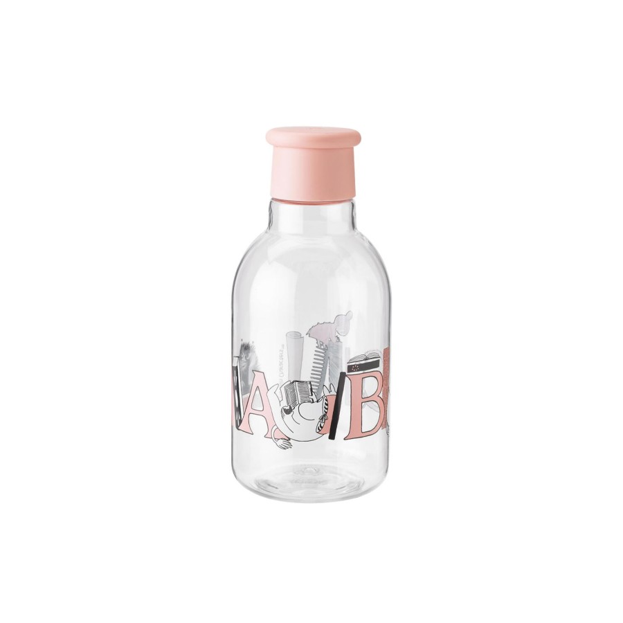 Born RIG-TIG Spiseudstyr | Moomin Abc Drink-It Drikkeflaske, Moomin Salmon