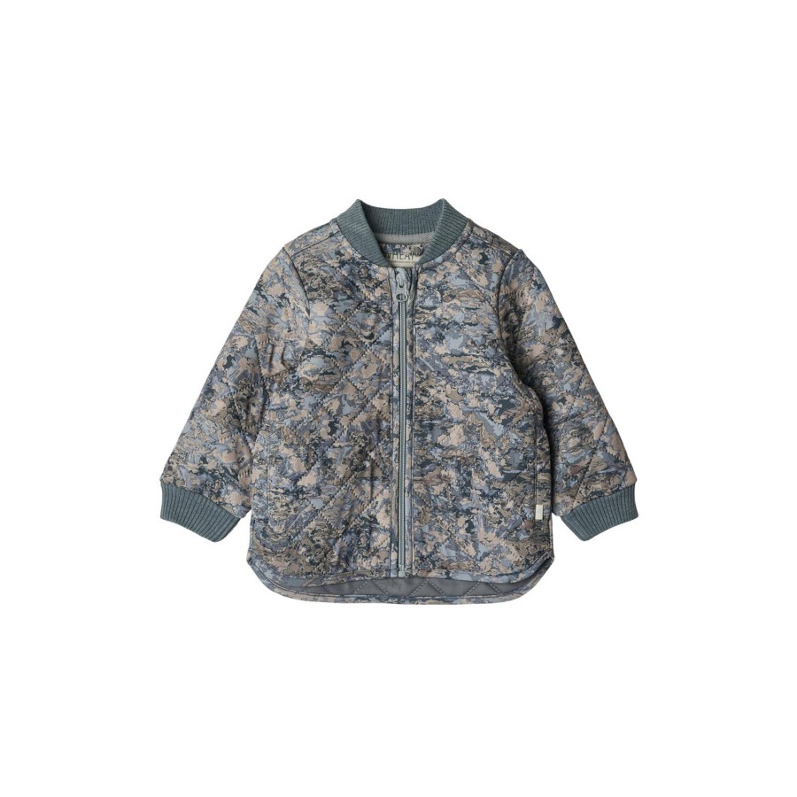 Born Wheat Overtoj | Thermo Jacket Loui, 1112 Rainy Blue Clouds