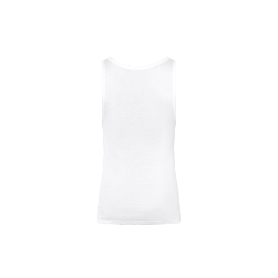 Herre HANRO Undertoj | Cotton Pure Tank Top, White