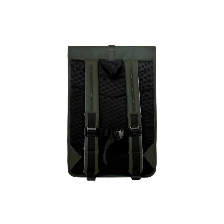 Dame Rains Rygsaekke | Rolltop Rucksack, Green