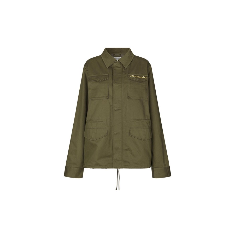 Dame Lollys Laundry Overtoj | Missu Jacket, Army