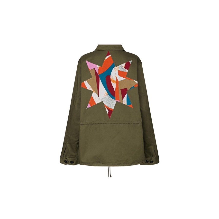 Dame Lollys Laundry Overtoj | Missu Jacket, Army