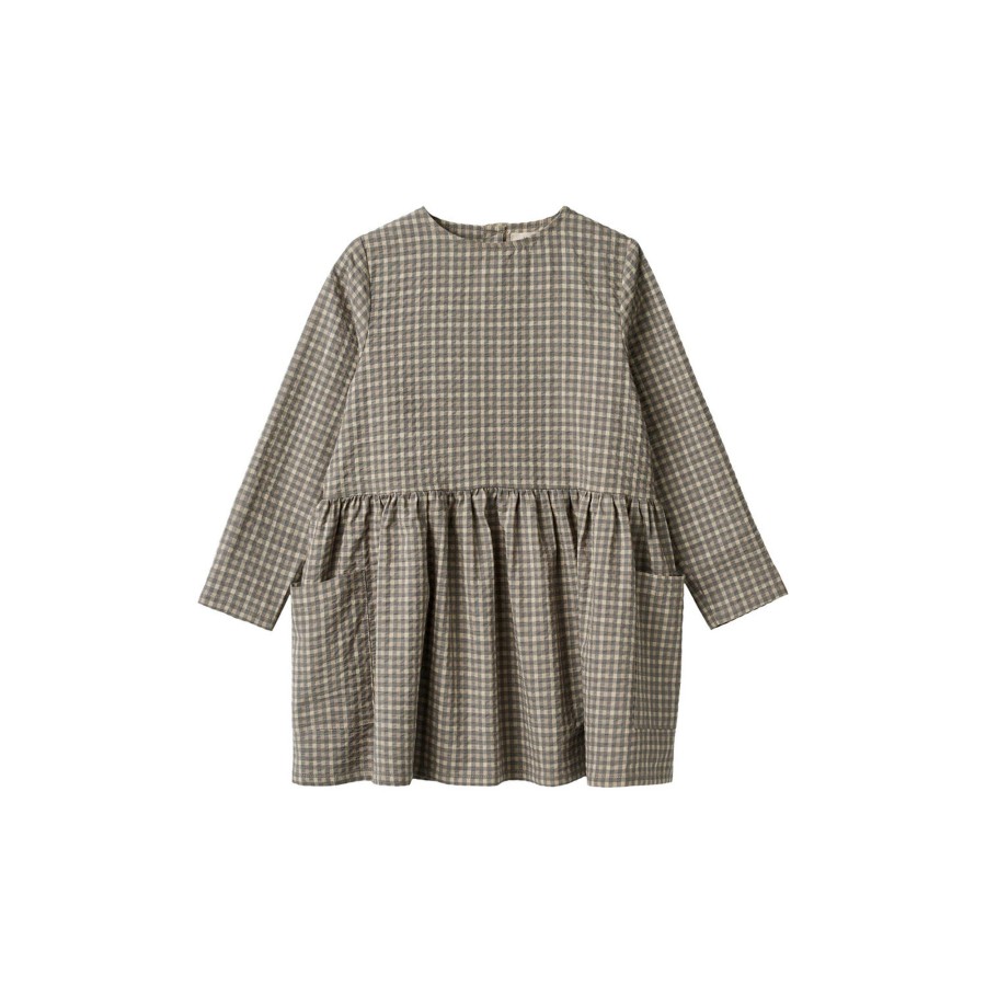 Born Wheat Kjoler | Dress Aima, 1529 Autumn Sky Check