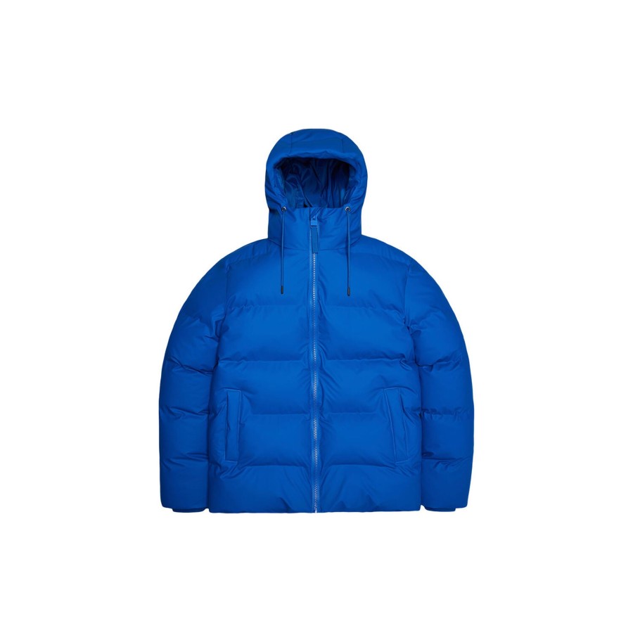 Dame Rains Overtoj | Alta Puffer Jacket, Waves