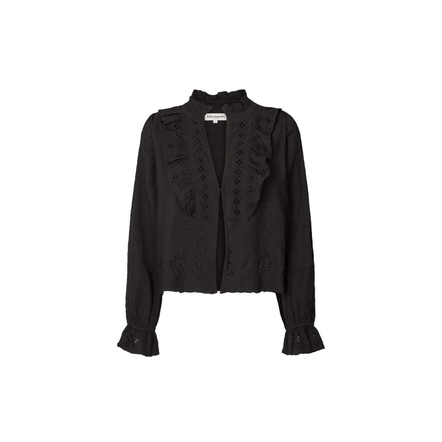 Dame Lollys Laundry Skjorter & Bluser | Davenport Blouse, Black