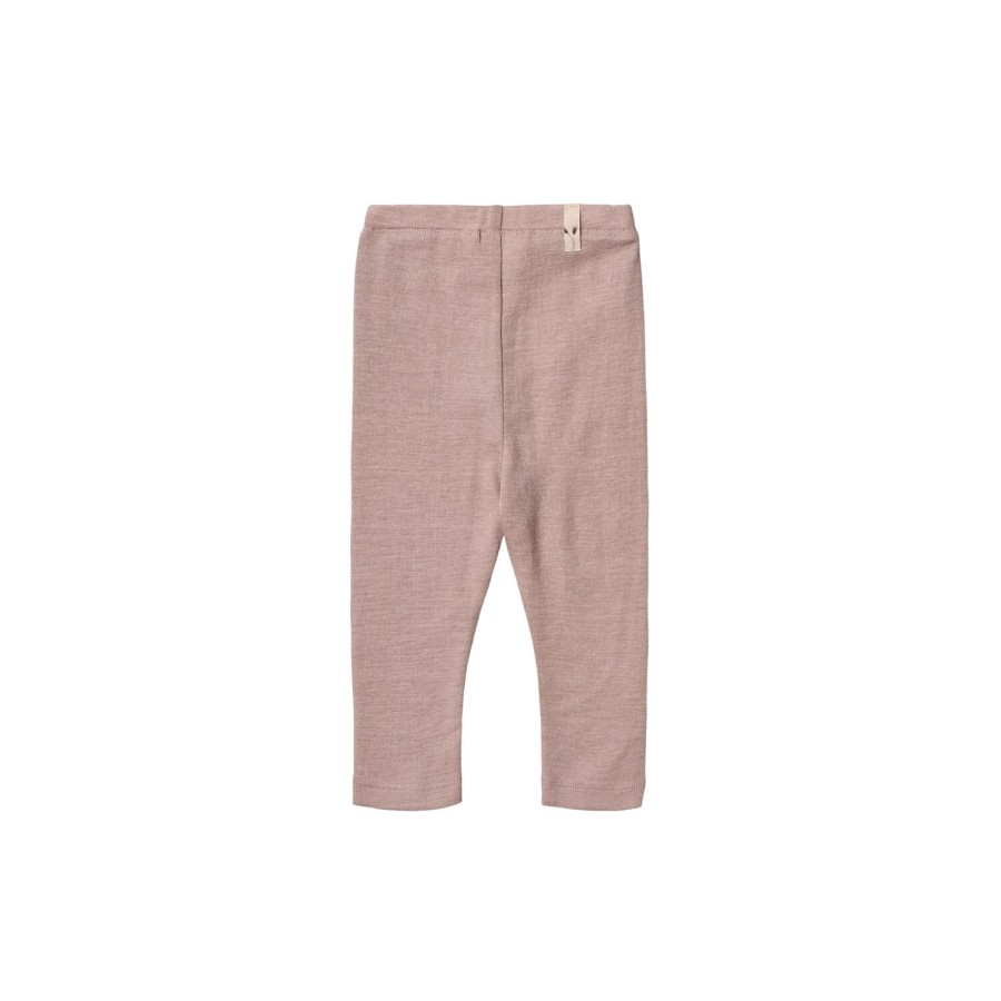 Born Wheat Bukser & Leggings | Wool Leggings, 2086 Dark Powder