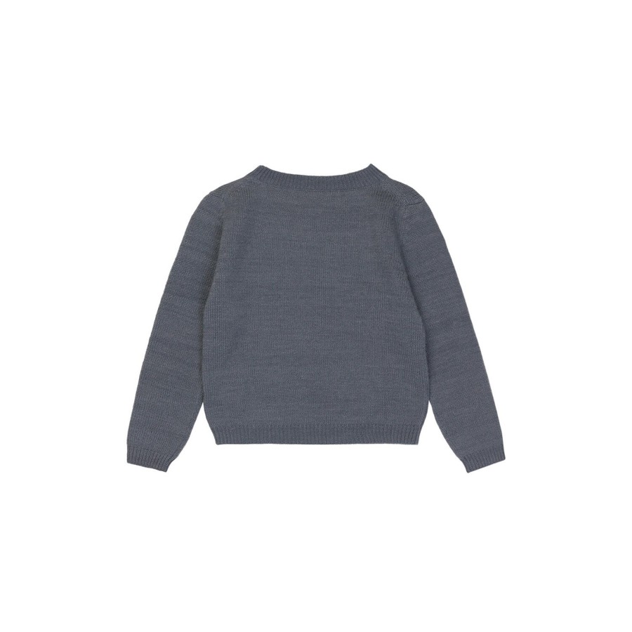 Born Lalaby Strik & Cardigans | Colin Jumper, Ocean