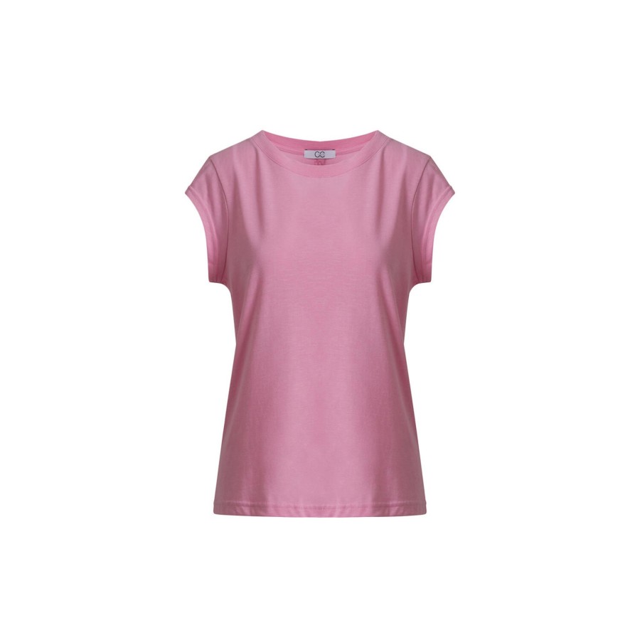 Dame Coster Copenhagen Toppe & T-Shirts | Cc Heart Basic T-Shirt, Rose Pink