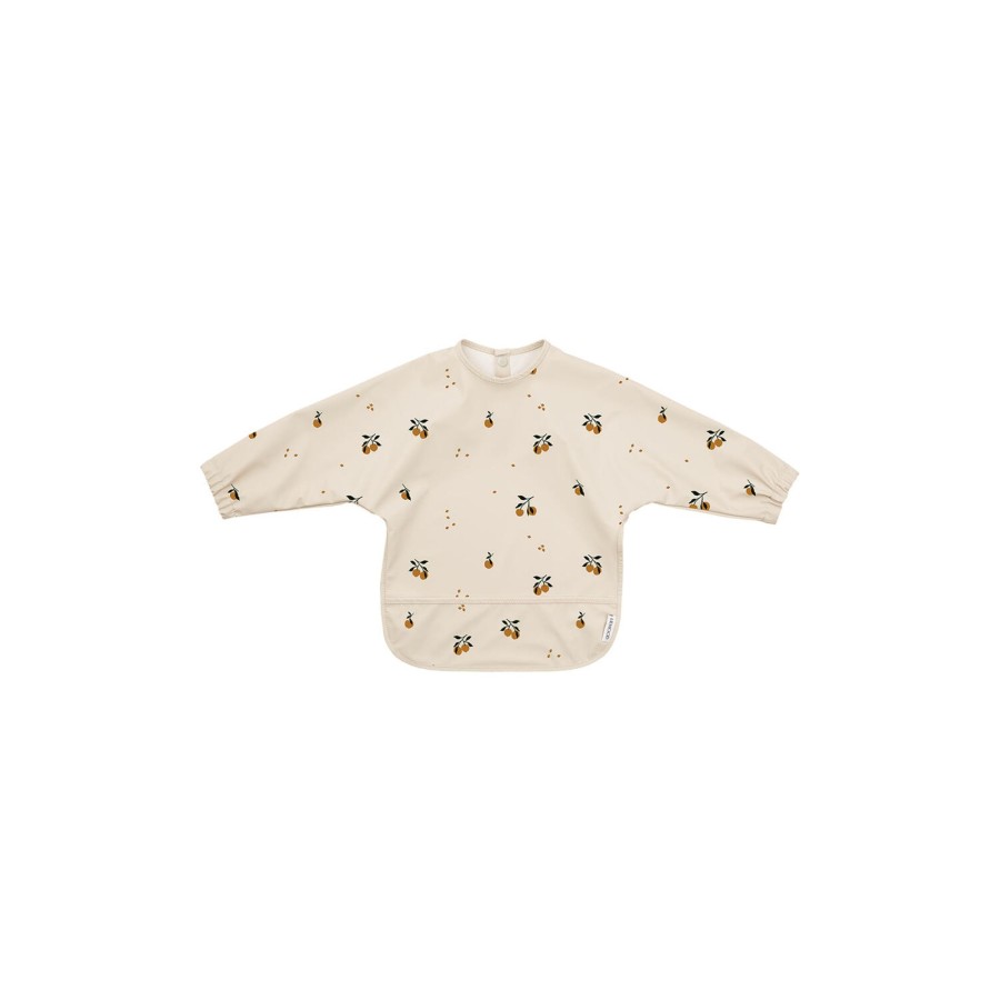 Born Liewood Spiseudstyr | Merle Cape Bib, Peach/Sandy