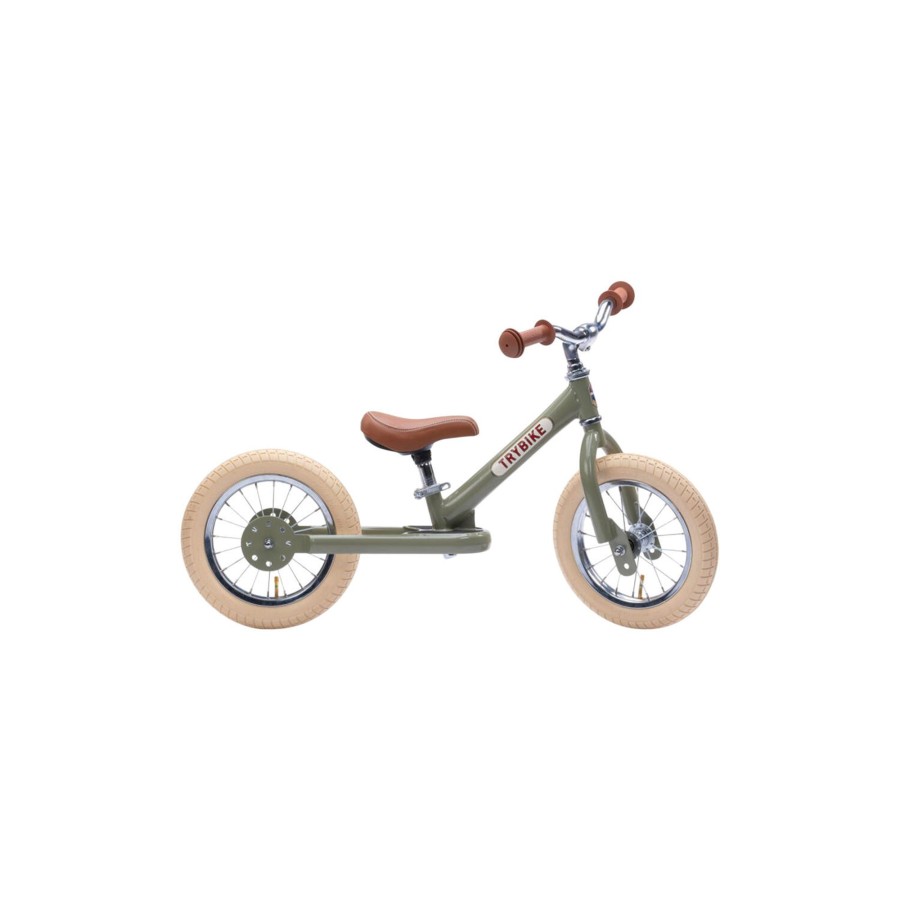 Born Trybike Aktiv Leg | Trybike Balancecykel, Vintage Gron