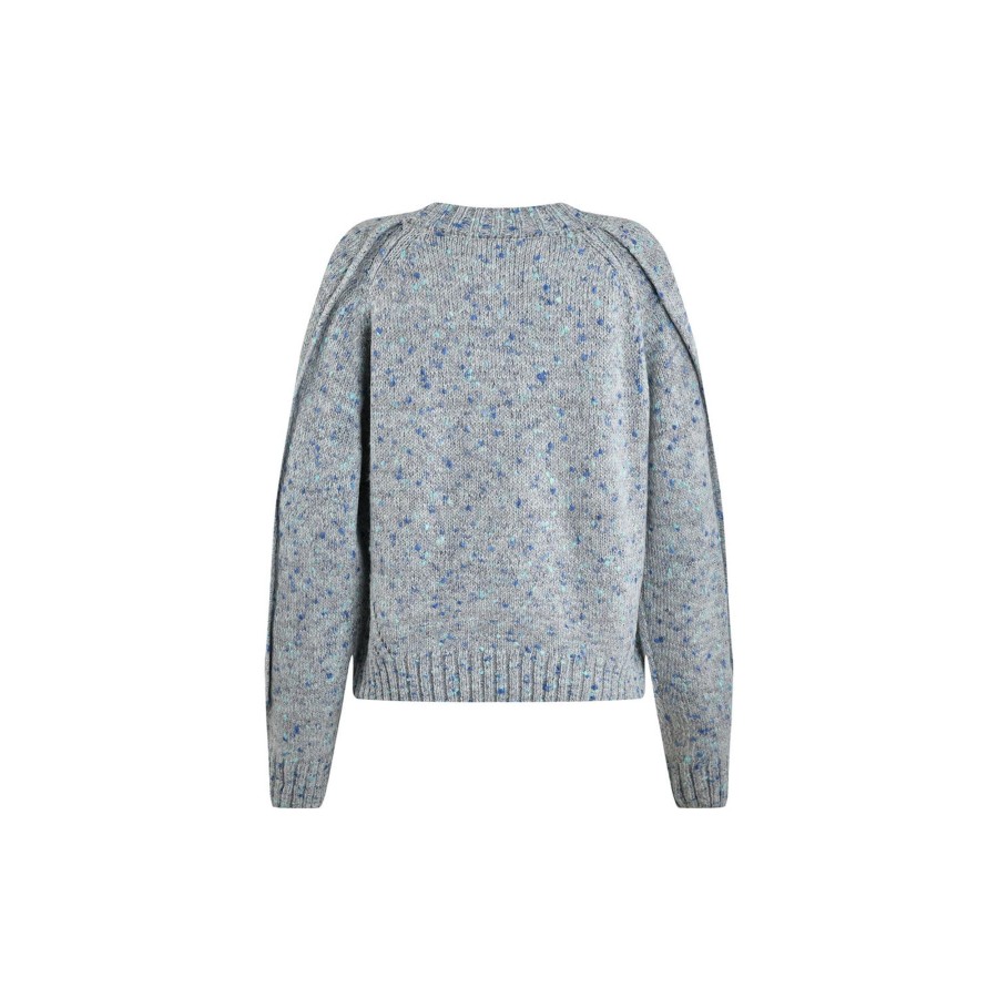 Dame Sofie Schnoor Strik | Sweater, Blue