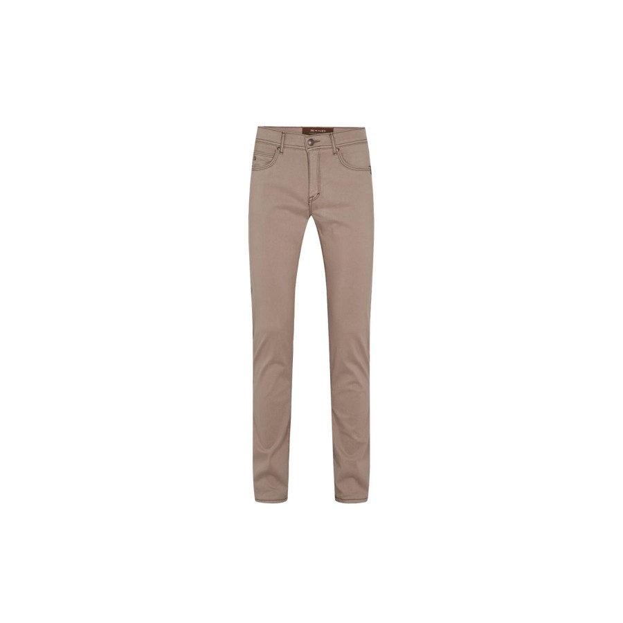 Herre SAND Copenhagen Bukser & Jeans | Suede Touch Burton Ns, Light Camel