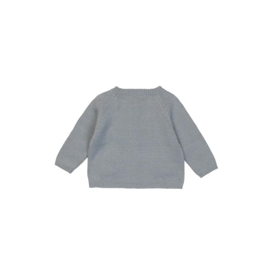 Born Lalaby Strik & Cardigans | Bobbie Cardigan Baby, Dove