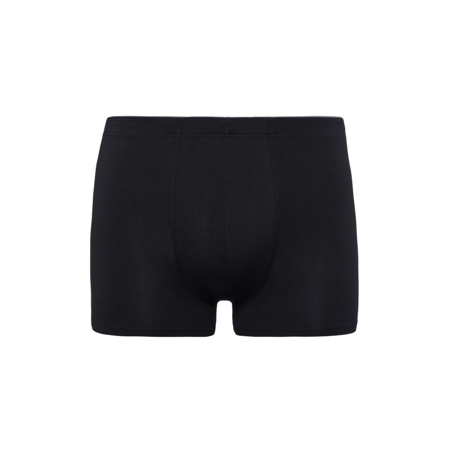 Herre HANRO Undertoj | Cotton Superior Shortleg Pants, Black