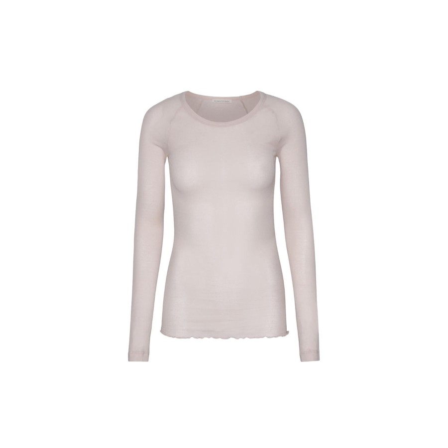 Dame Seamless Basic Skjorter & Bluser | Elvira Bluse, Rosie Beige