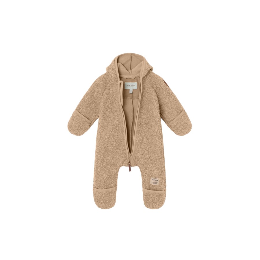 Born Mini A Ture Overtoj | Adel Teddyfleece Heldragt Grs, Savannah Tan