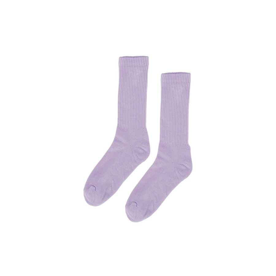 Herre Colorful Standard Stromper | Organic Active Sock, Soft Lavender