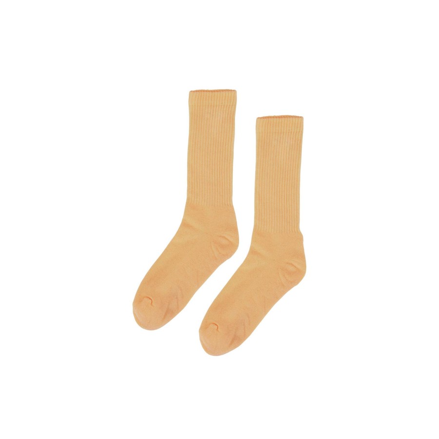 Herre Colorful Standard Stromper | Organic Active Sock, Sandstone Orange