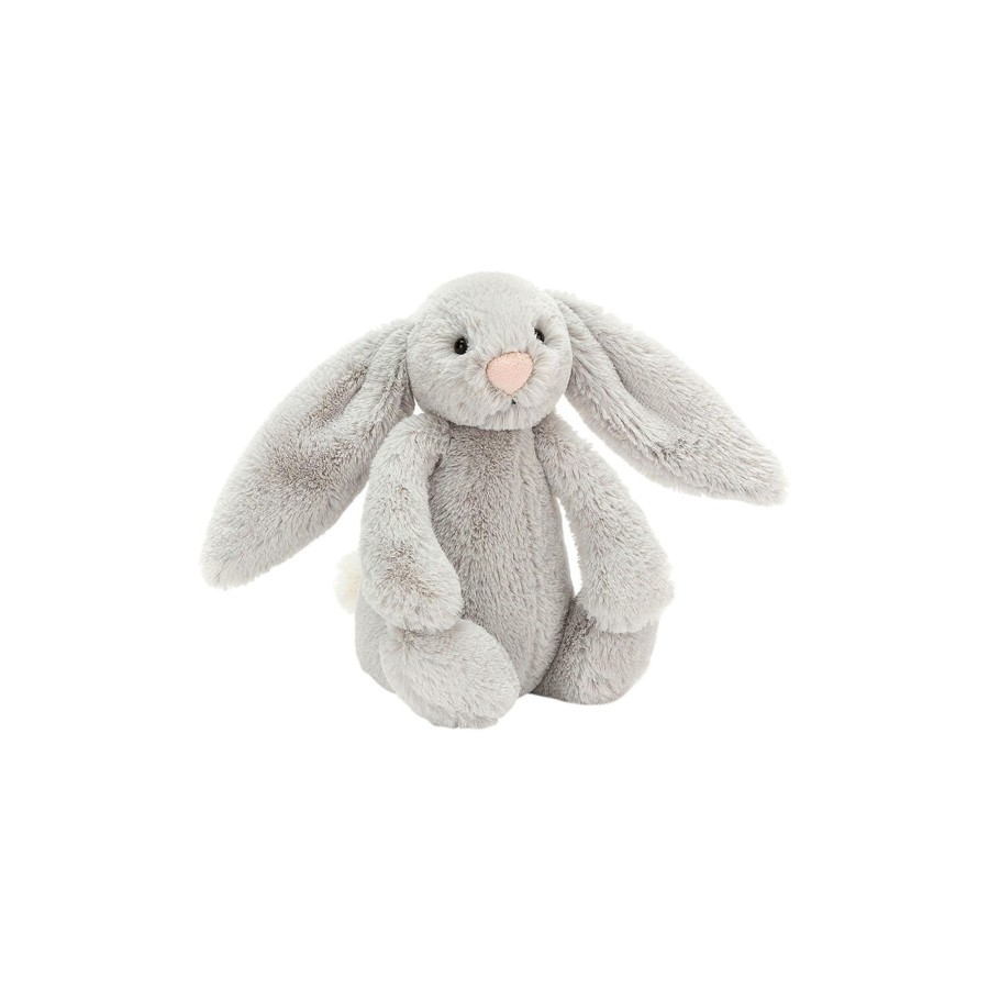 Born Jellycat Tojdyr & Dukker | Bashful Kanin, Silver