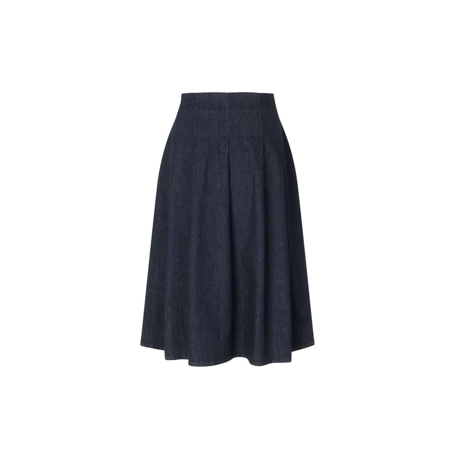 Dame Masai Nederdele | Sabin Skirt, Dark Denim