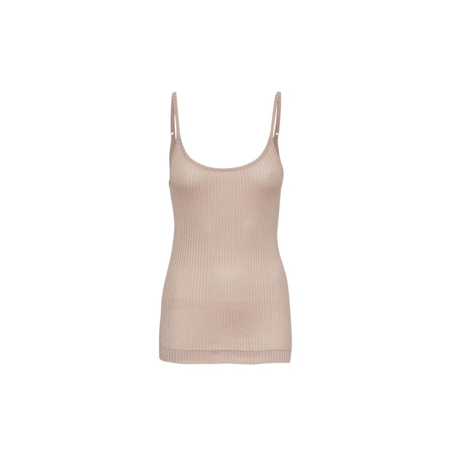 Dame Seamless Basic Toppe & T-Shirts | Sofia Cami Top, Rosie Beige