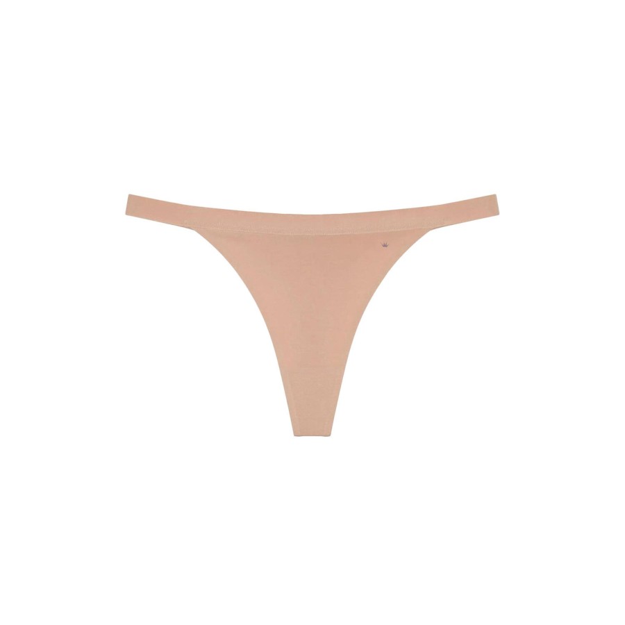 Dame Triumph Lingeri & Badetoj | Smart Natural Brazilian String, Neutral Beige