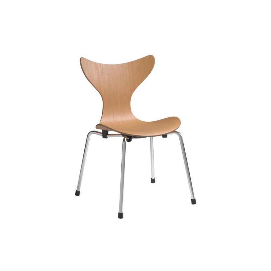 Born Fritz Hansen Bornestole | Liljen™ 3108 Bornestol, Oregon Pine