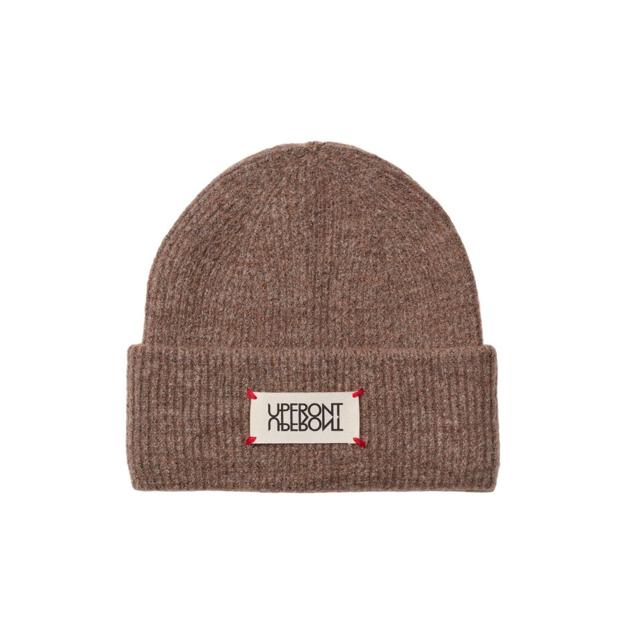 Herre UPFRONT Huer & Vanter | Unravel Classic Beanie, Pine Bark