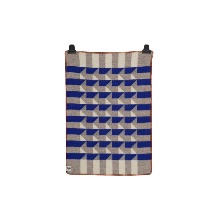 Born Røros Tweed Soveudstyr | Kvam Baby Size Throw, Blue