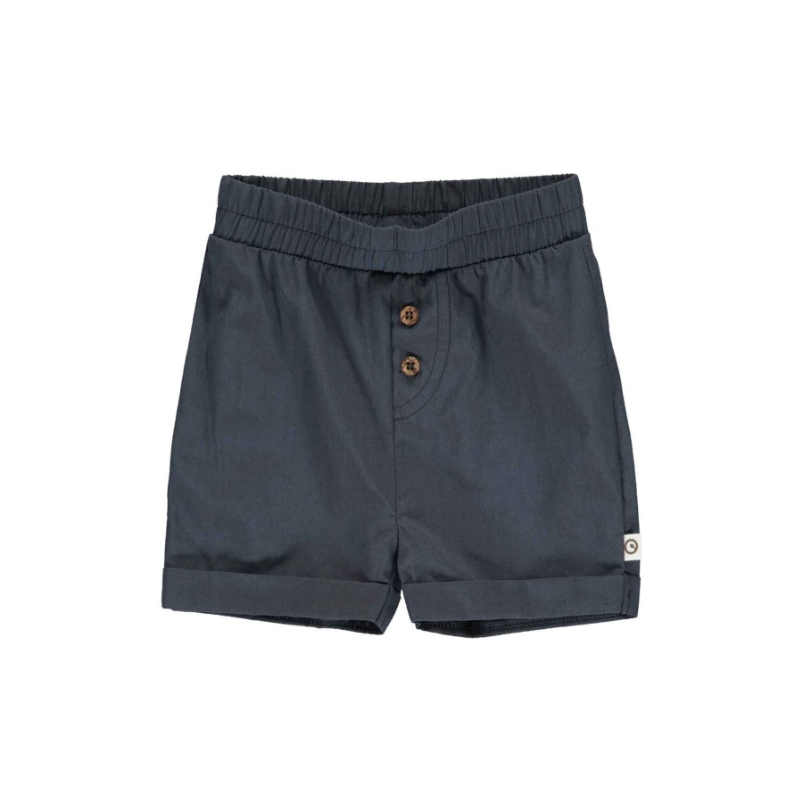 Born Müsli by Green Cotton Shorts & Bloomers | Poplin Shorts, Night Blue