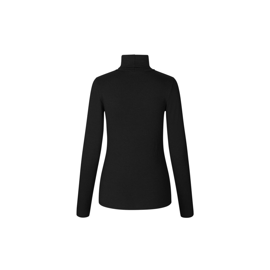 Dame Modström Skjorter & Bluser | Tanner High-Neck, Black