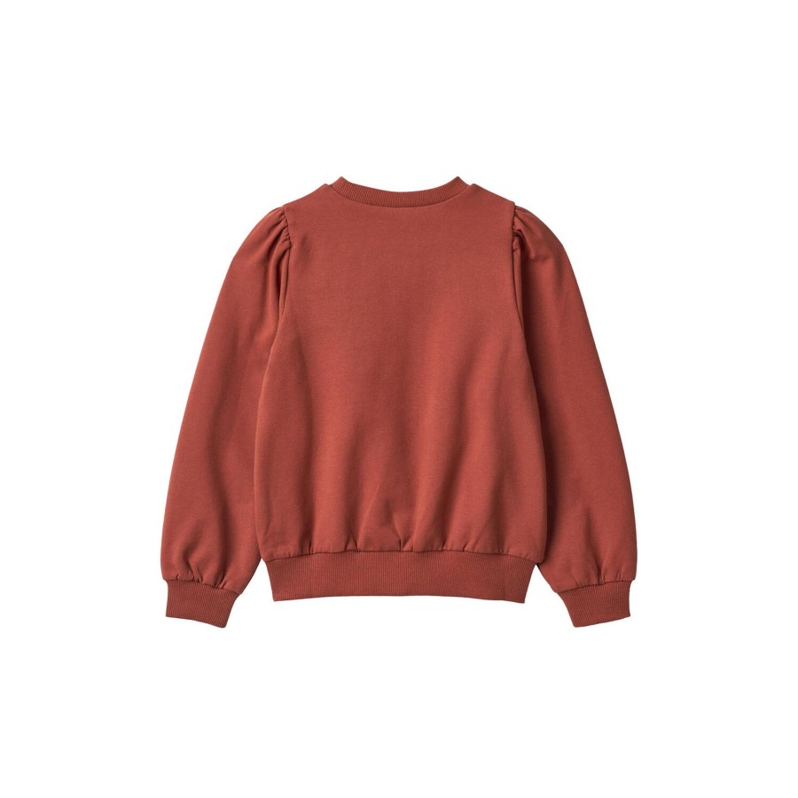 Born Wheat Sweatshirts & Sweatpants | Sweatshirt Vega Embroidery, 2072 Red