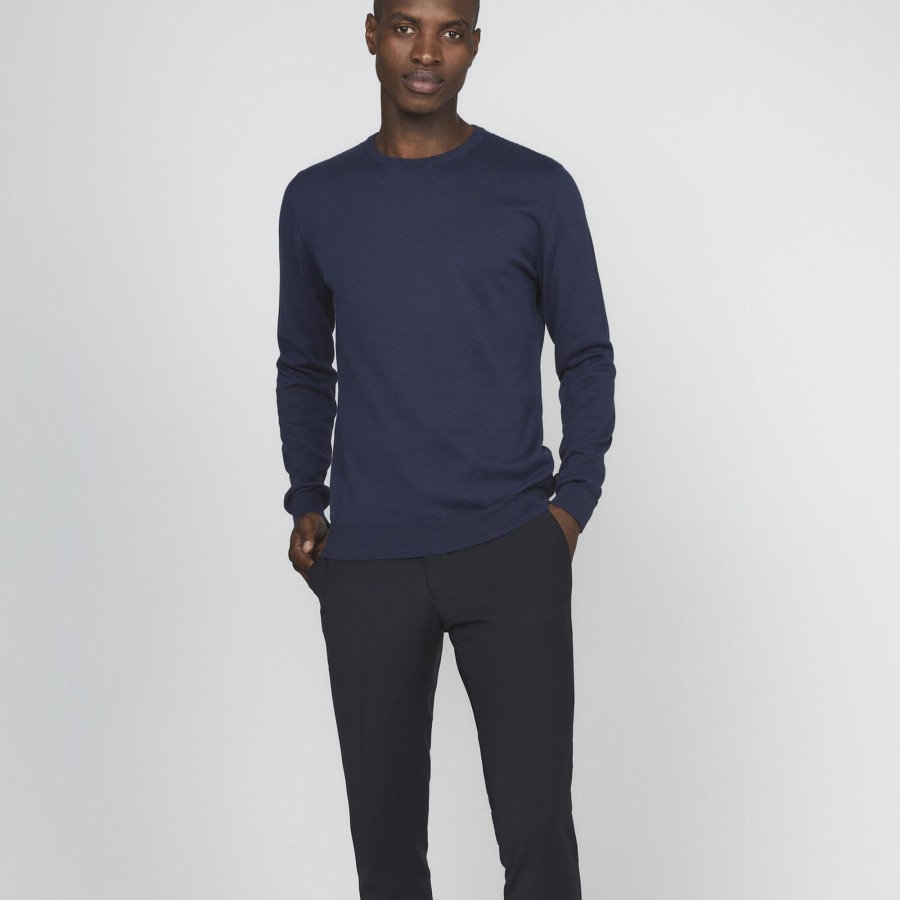 Herre Matinique Strik & Bluser | Majones Pullover, Dark Navy