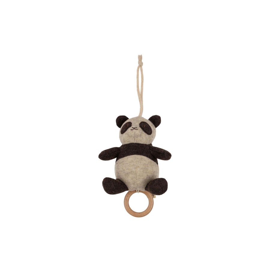 Born Konges Sløjd Babylegetoj | Activity Music Panda, Brown