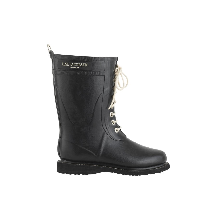 Dame Ilse Jacobsen Hornbæk Gummistovler | Rub15 Rubber Boots, Black