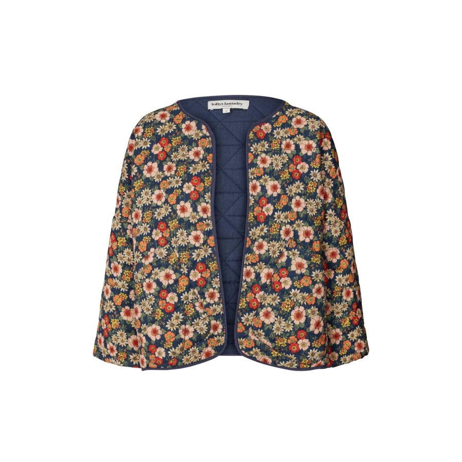 Dame Lollys Laundry Overtoj | Freya Jacket, Flower Print