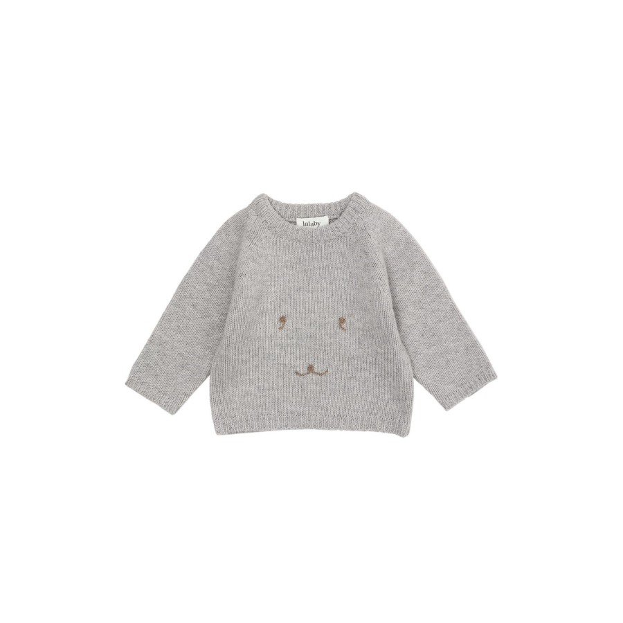 Born Lalaby Strik & Cardigans | Winnie Jumper, Grey