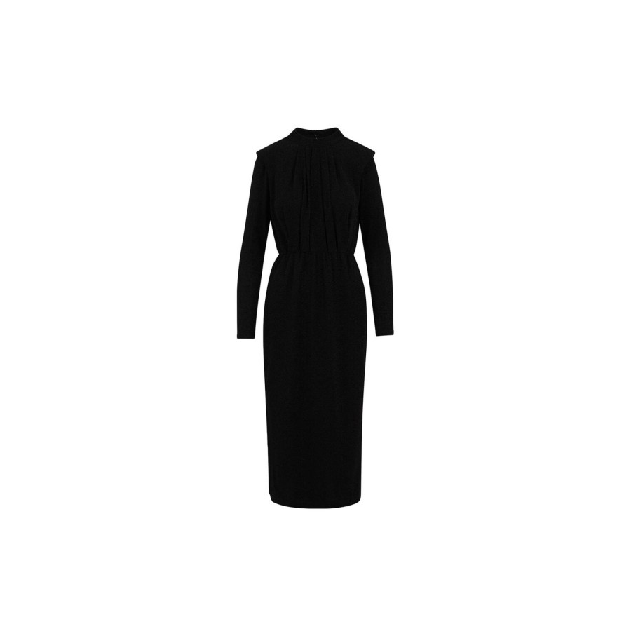 Dame Coster Copenhagen Kjoler | Shimmer Dress, Black Shimmer