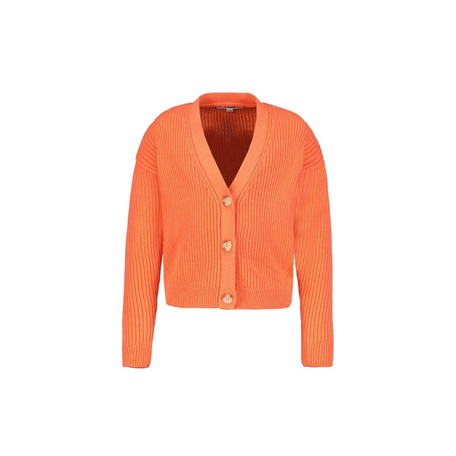 Born Garcia Strik & Cardigans | Girls Cardigan, Blaze Orange