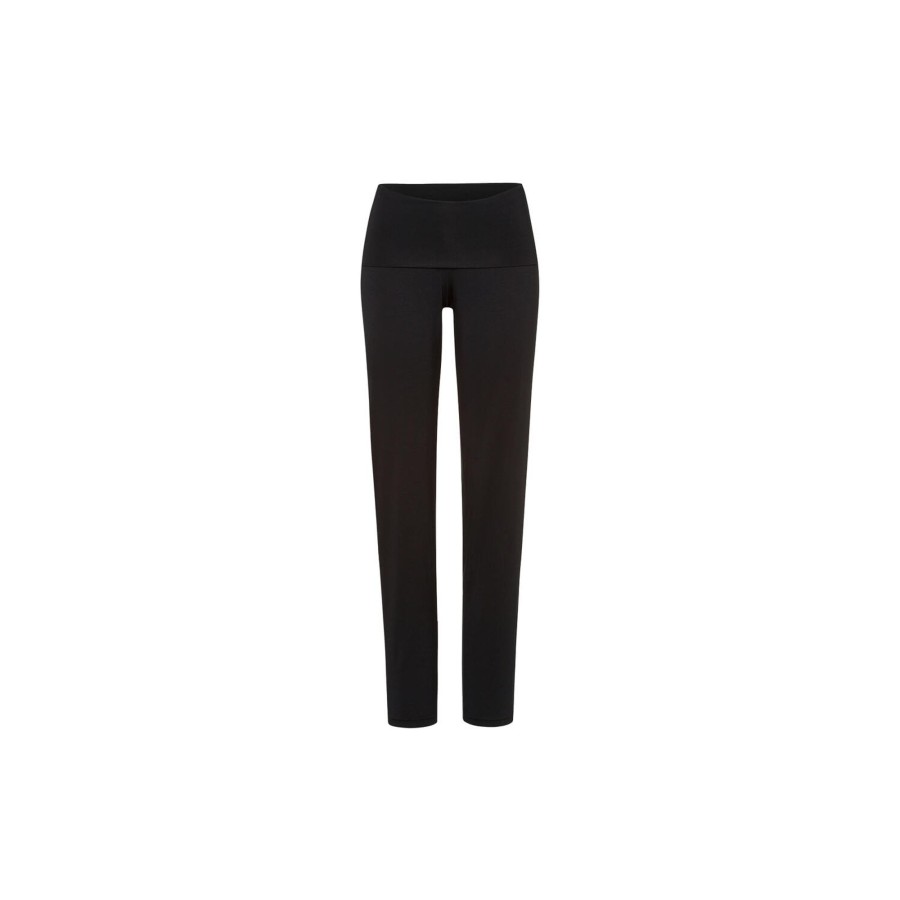 Dame HANRO Nattoj & Loungewear | Yoga Long Pants, Black