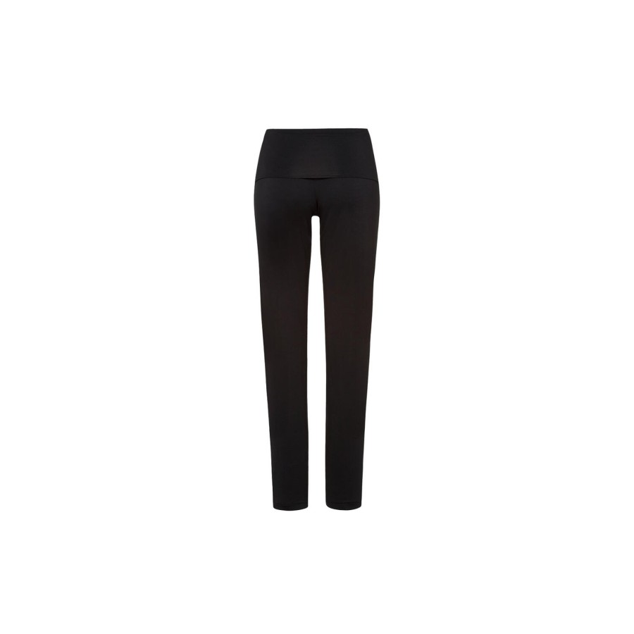 Dame HANRO Nattoj & Loungewear | Yoga Long Pants, Black